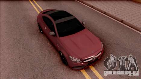 Mercedes-Benz C63S AMG Coupe 2016 для GTA San Andreas