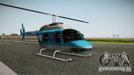Serbian Police Helicopter для GTA San Andreas