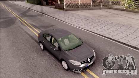 Renault Fluence 2016 для GTA San Andreas