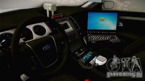 Ford Taurus 2014 YRP для GTA San Andreas