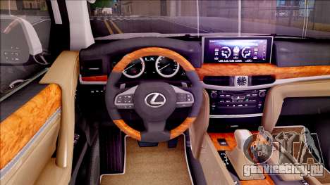 Lexus LX570 2016 для GTA San Andreas