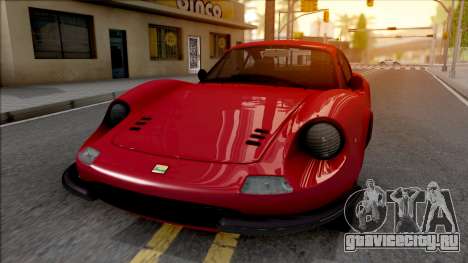 Ferrari Dino 264 1969 для GTA San Andreas