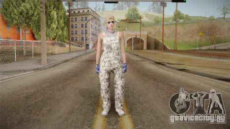 Gunrunning Female Skin v2 для GTA San Andreas