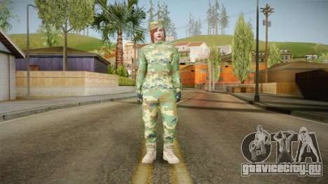 Gunrunning Female Skin для GTA San Andreas