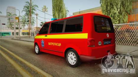 Volkswagen T5 Border Police для GTA San Andreas