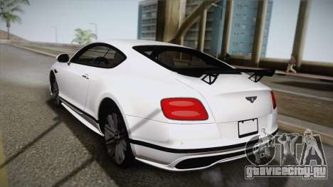 Bentley Continental SuperSport для GTA San Andreas