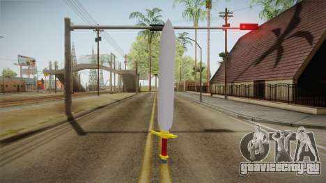 Z Sword From DBZ для GTA San Andreas