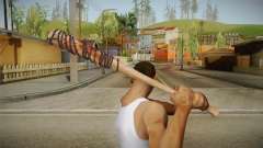 Lucille Negan Baseball Bat The Walking Dead для GTA San Andreas