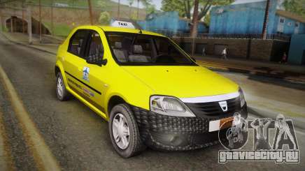 Dacia Logan Taxi для GTA San Andreas