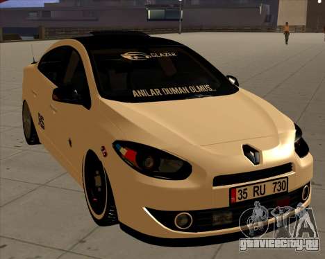 Renault Fluence для GTA San Andreas