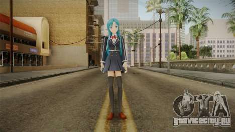 Asuna Yuuki School Uniform v5 для GTA San Andreas