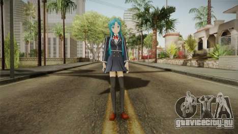 Asuna Yuuki School Uniform v2 для GTA San Andreas