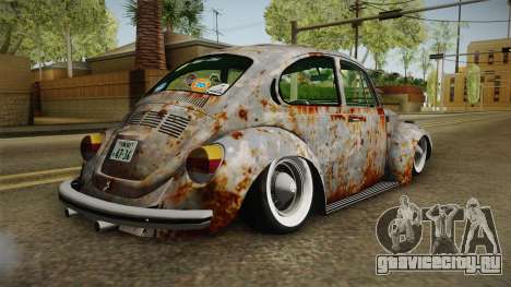 Volkswagen Beetle Rusty для GTA San Andreas