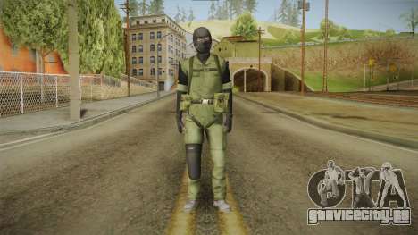 MSF Custom Soldier Skin 3 для GTA San Andreas
