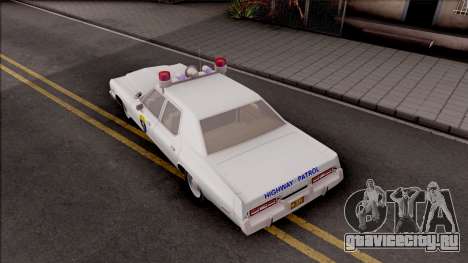 Dodge Monaco Montana Highway Patrol для GTA San Andreas