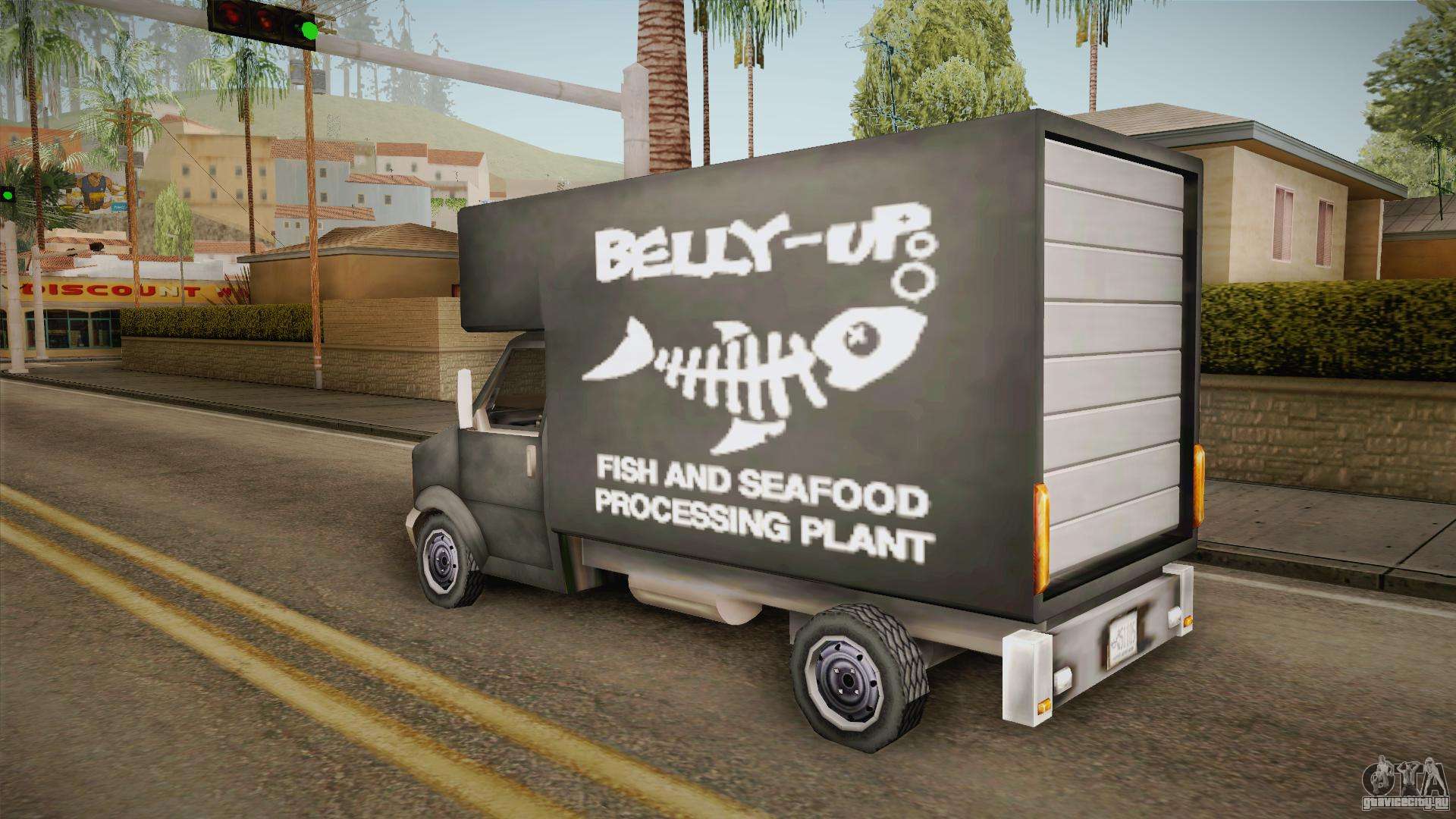 Мод GTA SA DLC - Triad Fish Van для GTA San Andreas. 