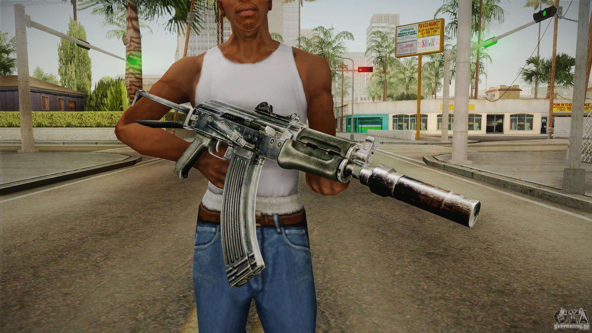 все оружие из gta 5 для gta san andreas фото 55