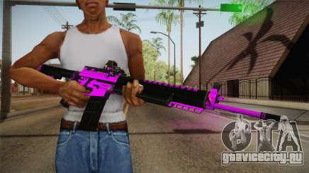 Purple M4A1 для GTA San Andreas
