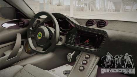 Lotus Evora GTE для GTA San Andreas