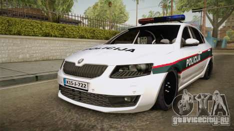 Skoda Octavia Police для GTA San Andreas
