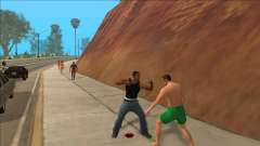New Animations v4 Rapper Style Update для GTA San Andreas