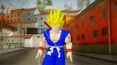 Goku Original DB Gi Blue v3 для GTA San Andreas