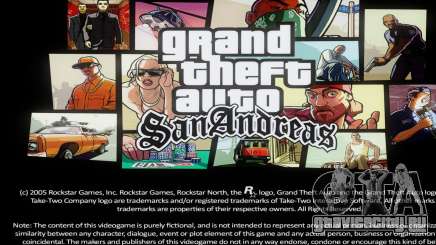 Loadscreens Remastered (HD) для GTA San Andreas