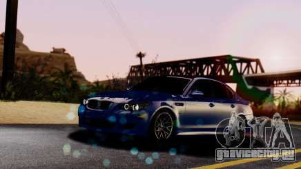BMW M5 E60 бирюзовый для GTA San Andreas