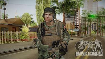 Georgian Soldier Skin v1 для GTA San Andreas
