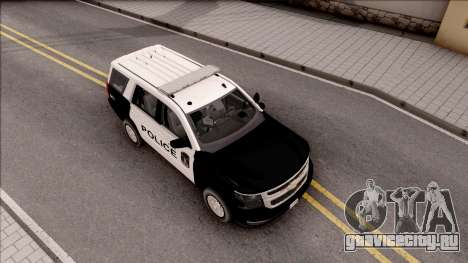 Chevrolet Tahoe 2015 Area Police Department для GTA San Andreas