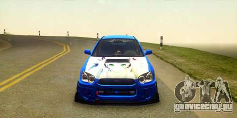 Subaru Impreza WRX STi 2004 (Virtual Diva) для GTA San Andreas