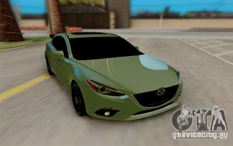 Mazda 3 Sedan 2014 для GTA San Andreas