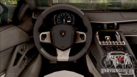 Lamborghini Aventador Shark New Edition Black для GTA San Andreas