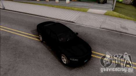 Dodge Charger Unmarked 2015 для GTA San Andreas