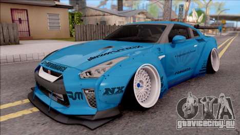 Nissan GT-R R35 2017 Premium LB Performance для GTA San Andreas