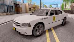 Dodge Charger Silver 2007 Iowa State Patrol для GTA San Andreas