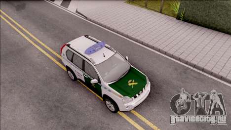 Nissan X-Trail Guardia Civil Spanish для GTA San Andreas