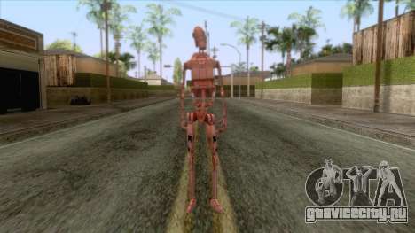 Star Wars - Geonosis Droid Skin для GTA San Andreas