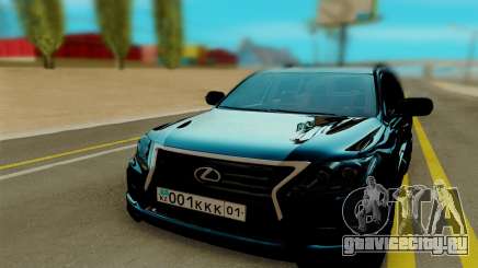 Lexus LX570 чёрный для GTA San Andreas