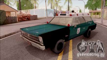 Plymouth Belvedere Station Wagon 1965 NYPD Final для GTA San Andreas