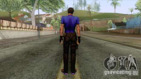 Leon Superman Cloth Skin для GTA San Andreas