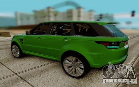 Land Rover Range Rover Sport Supercharged для GTA San Andreas