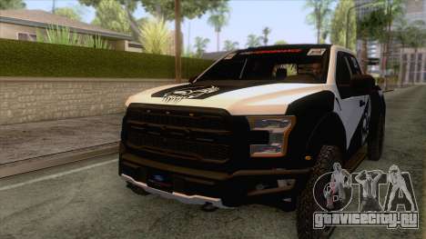 Ford Raptor 2017 Race Truck для GTA San Andreas