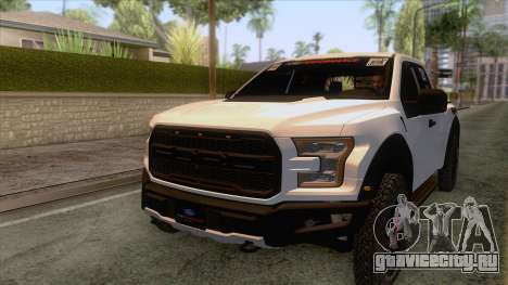 Ford Raptor 2017 Race Truck для GTA San Andreas