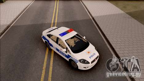Fiat Linea Turkish Police для GTA San Andreas
