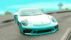 Porsche 911 GT3 лазурный для GTA San Andreas