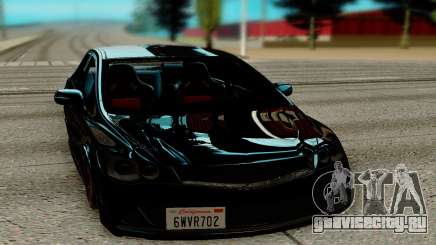 Honda Civic чёрный для GTA San Andreas