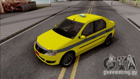 Renault Logan Taxi для GTA San Andreas