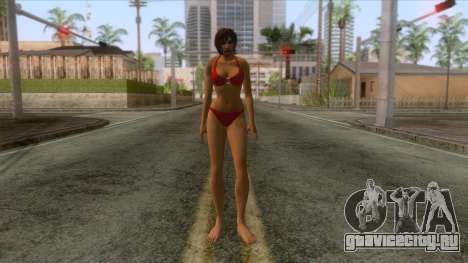 Sexy Beach Girl Skin 6 для GTA San Andreas