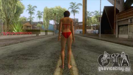 Sexy Beach Girl Skin 6 для GTA San Andreas